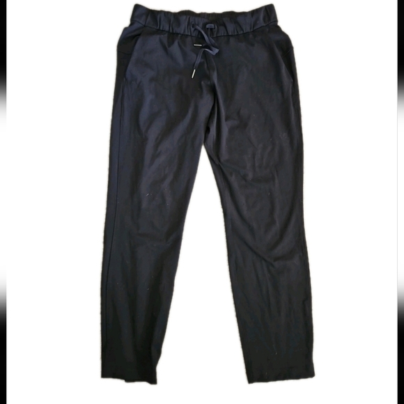 Lululemon Womens Black Stretch High-Rise Pant 7/8 Length 6 - Picture 4 of 12